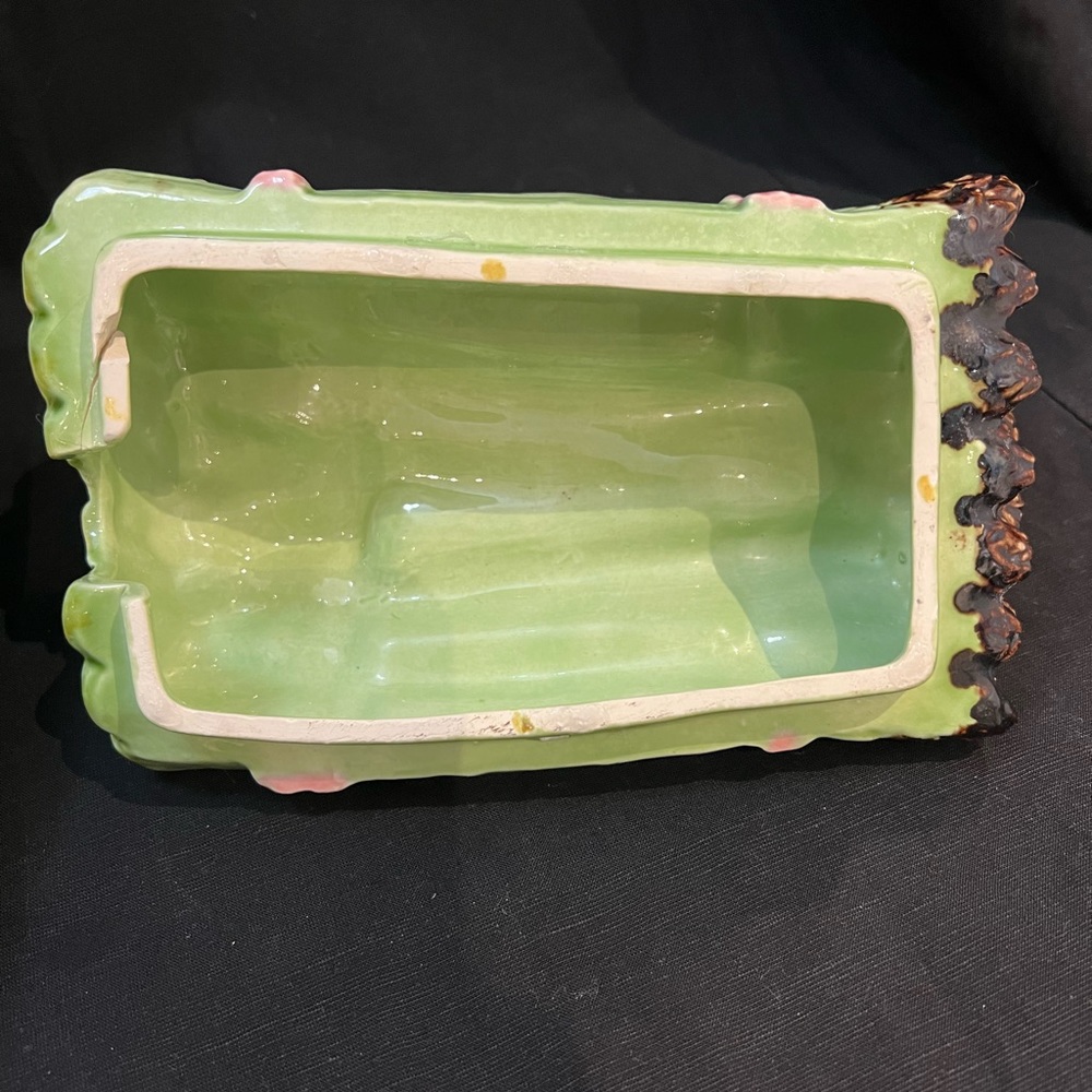 Continental Pottery Asparagus Box and Cover Soup Serving Dish Vintage - Picture 6 of 9